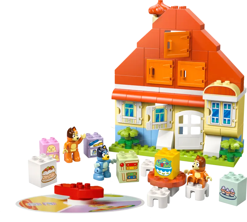 LEGO Bluey 10459 - Bluey's Family House with Memory Game