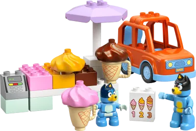 LEGO Bluey 10458 - Ice Cream Trip with Bluey