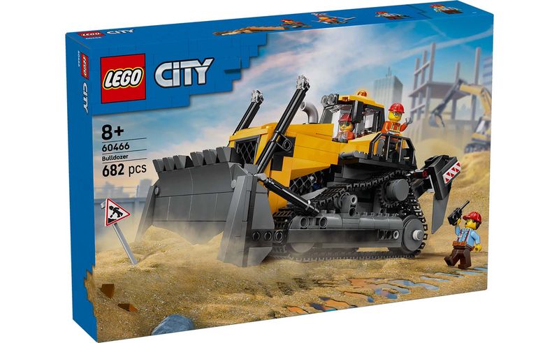 LEGO City 60466 – Yellow Bulldozer
