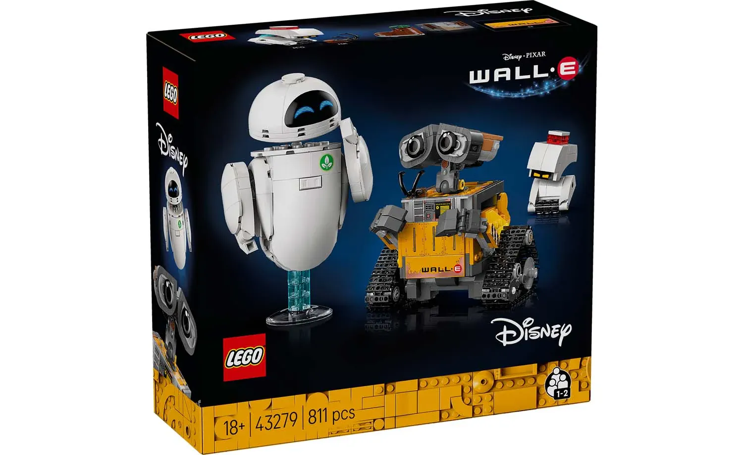 LEGO Disney 43279 - WALL-E and EVE