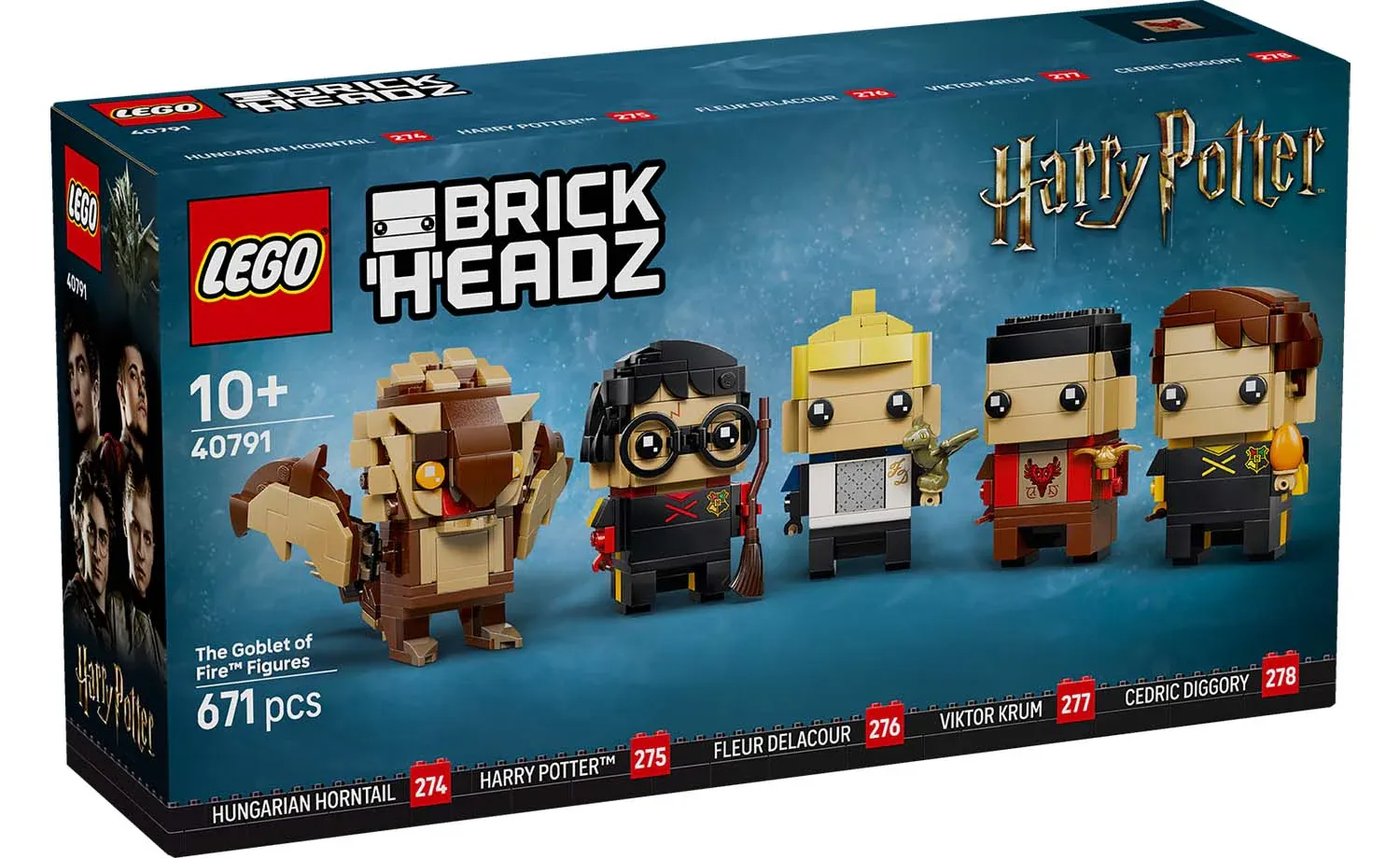 LEGO BrickHeadz 40791 - De Vuurbeker figuren