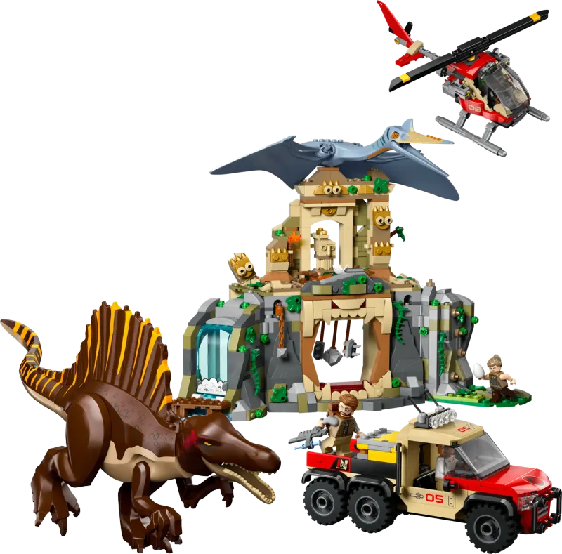 LEGO Jurassic World 76976 - Spinosaurus &amp; Quetzalcoatlus Air Mission