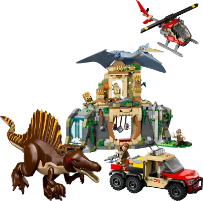 LEGO Jurassic World 76976 - Spinosaurus & Quetzalcoatlus Air Mission