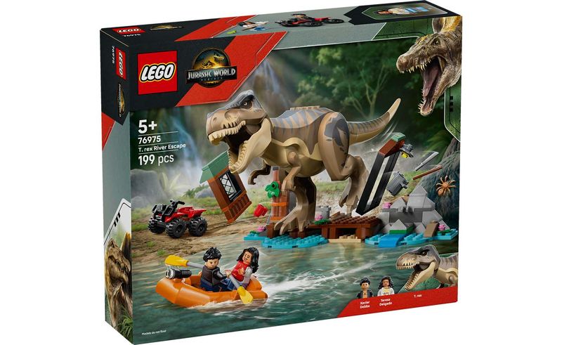 LEGO Jurassic World 76975 - T. rex River Escape