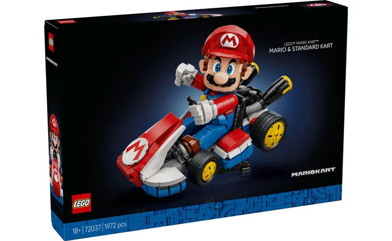 LEGO Super Mario 72037 - Mario Kart – Mario &amp; Standard Kart