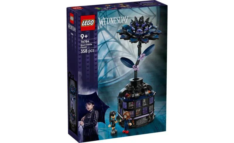 LEGO Wednesday 76784 - Black Dahlia Flower