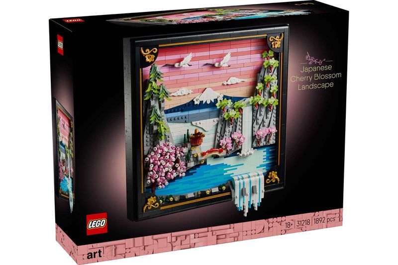 LEGO Art 31218 - Japanese Cherry Blossom Landscape