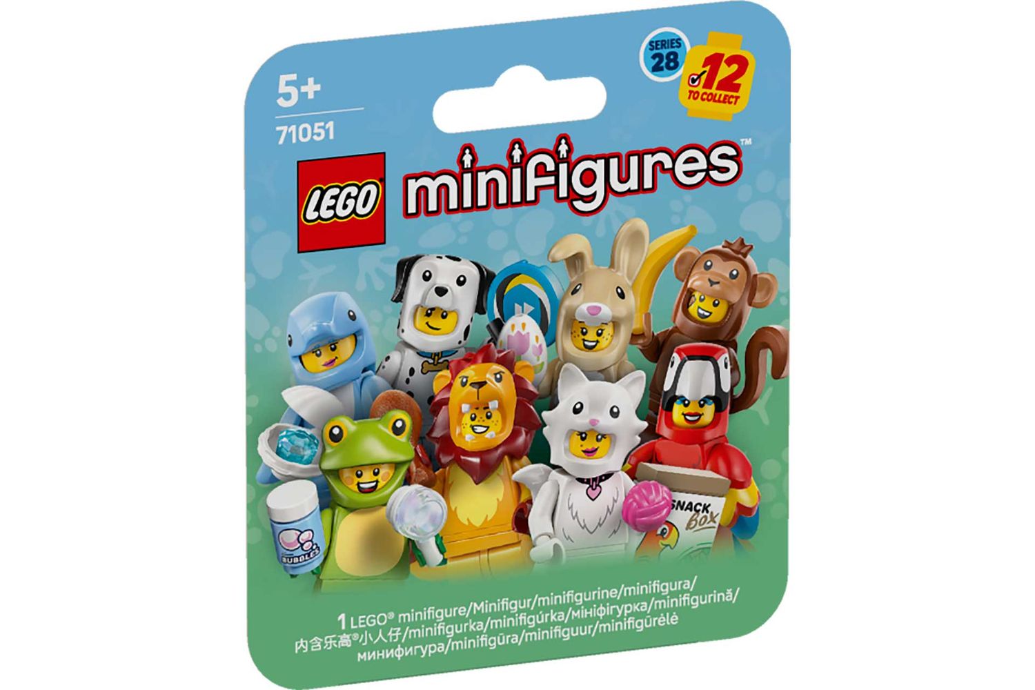 LEGO Minifigures 71051 - Serie 28: Dierenkostuums