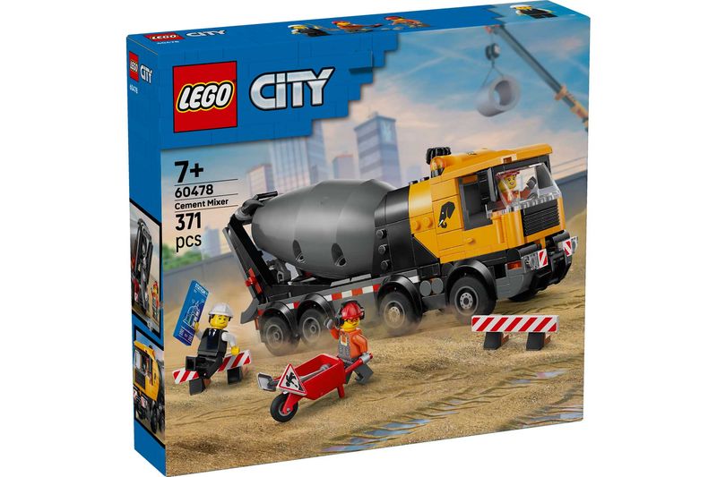LEGO City 60478 - Cement Mixer