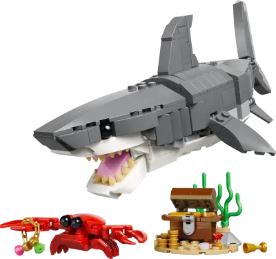 LEGO Creator 3-in-1 31381 - Fierce Shark with a Treasure Chest