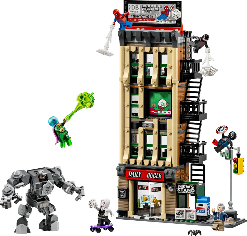 LEGO Marvel 76342 - Spider-Man vs. Mysterio: The Daily Bugle