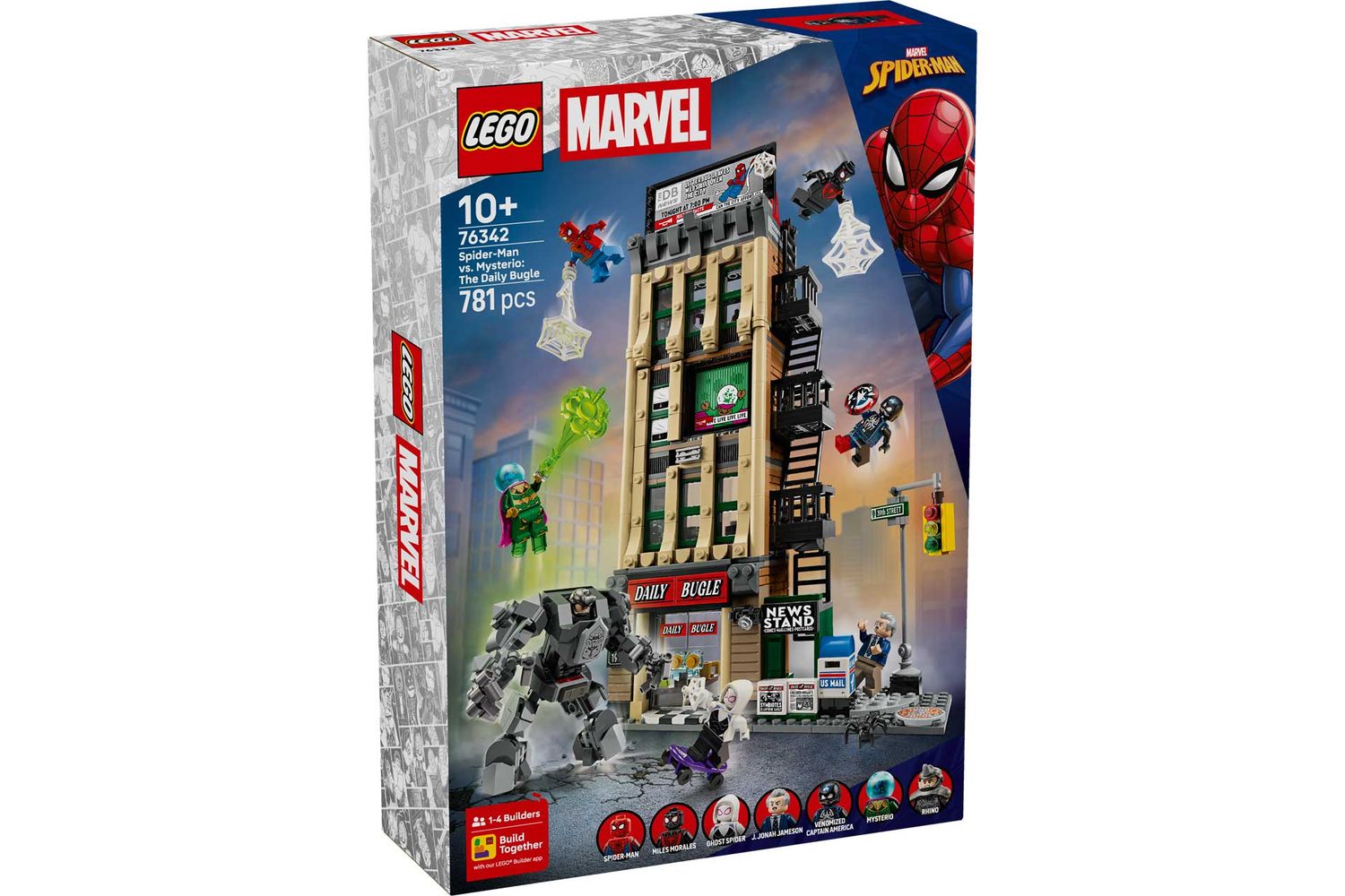 LEGO Marvel 76342 - Spider-Man vs. Mysterio: The Daily Bugle