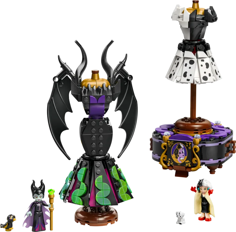 LEGO Disney 43262 - Maleficent's and Cruella De Vil's Dresses