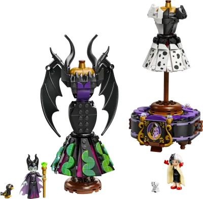 LEGO Disney 43262 - Maleficent's and Cruella De Vil's Dresses