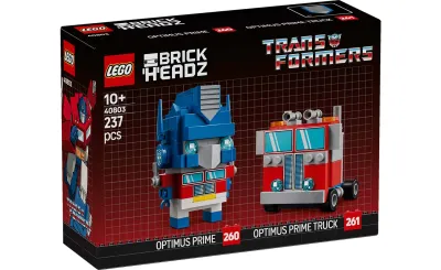 LEGO BrickHeadz 40803 - Optimus Prime Robot &amp; Vehicle