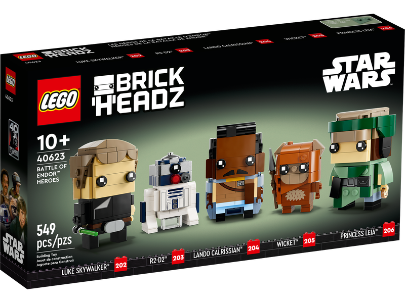 LEGO BrickHeadz 40623 – Battle of Endor Heroes