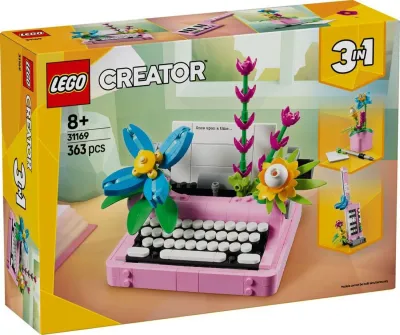 LEGO Creator 3-in-1 31169 - Typewriter with Flowers