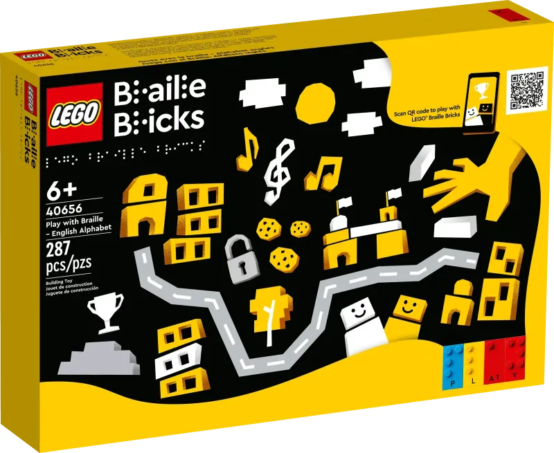 LEGO Classic 40656 - Play with Braille – English