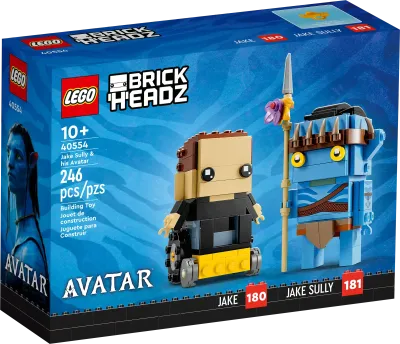 LEGO BrickHeadz 40554 - Jake Sully and his Avatar