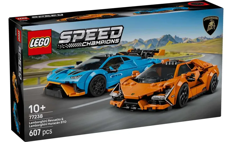 LEGO Speed Champions 77238 - Lamborghini Revuelto &amp; Huracán STO