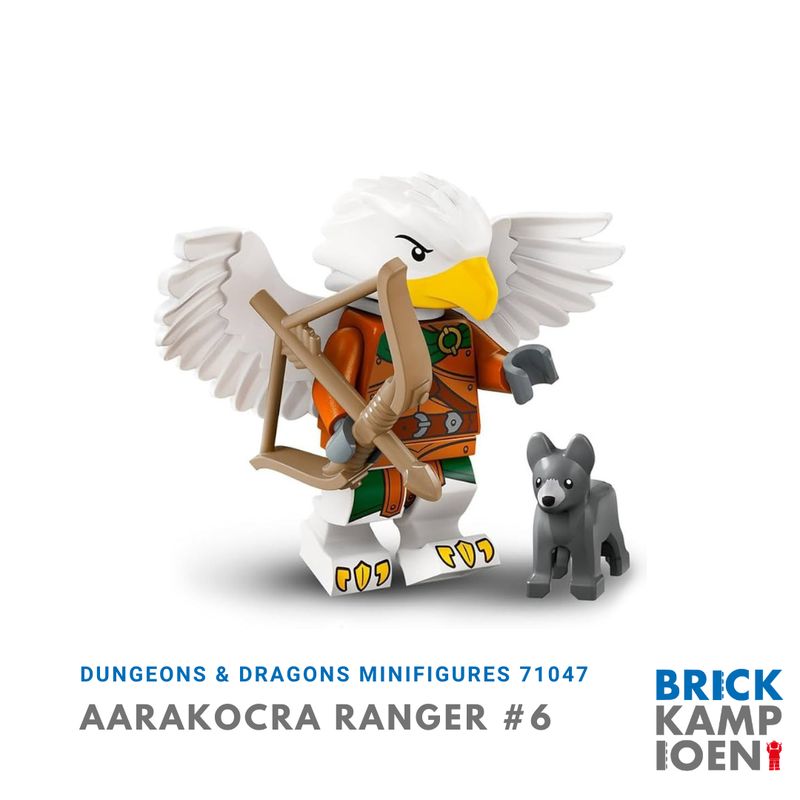 LEGO Dungeons &amp; Dragons Minifigures 71047 - Aarakocra Ranger #6