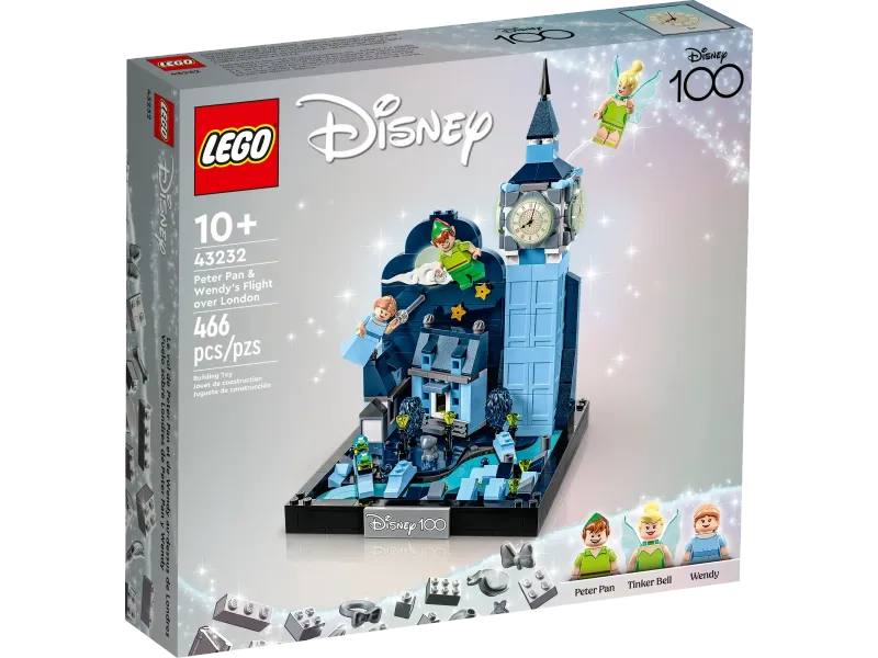 LEGO Disney 43232 - Peter Pan en Wendy's Flight over London