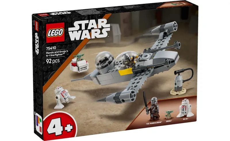 LEGO Star Wars 75410 - Mando and Grogu's N-1 Starfighter