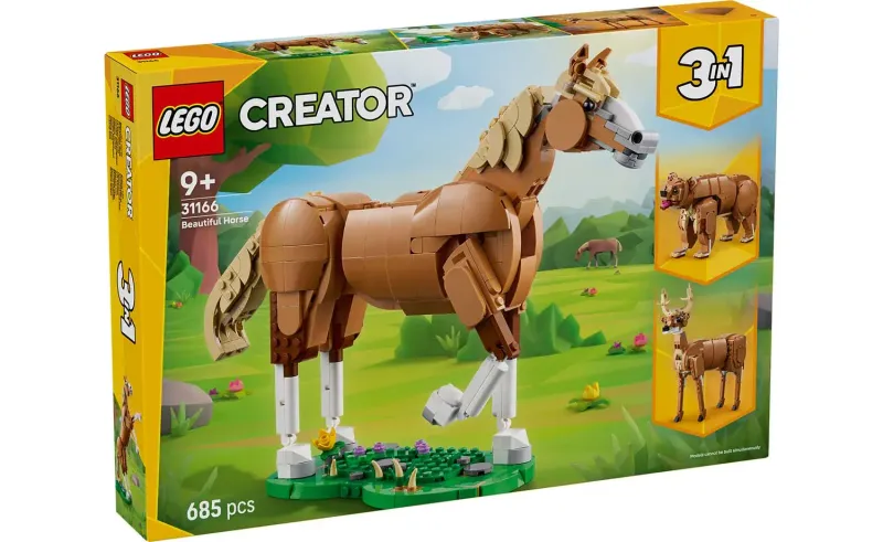LEGO Creator 3-in-1 31166 - Beautiful Horse