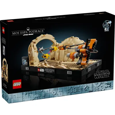 LEGO Star Wars 75380 - Mos Espa Podrace Diorama
