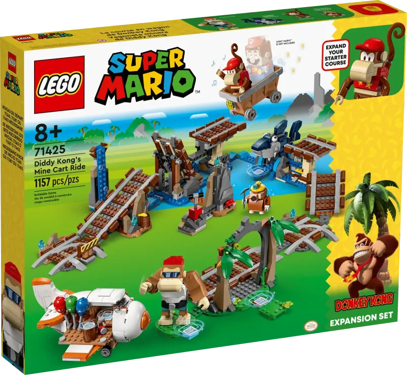 LEGO Super Mario Expansion Set 71425 - Diddy Kong's Mine Cart Ride