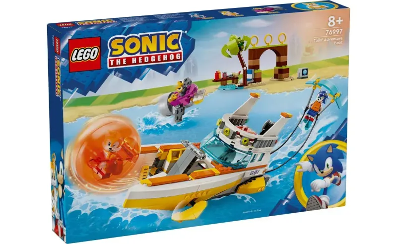 LEGO Sonic the Hedgehog 76997 - Tails' Adventure Boat