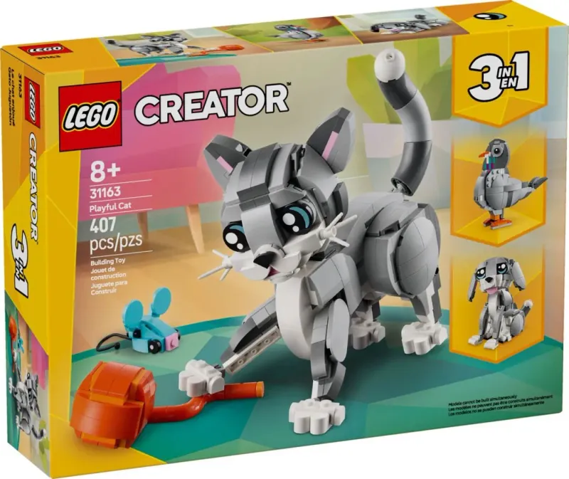 LEGO Creator 3-in-1 31163 - Playful Cat
