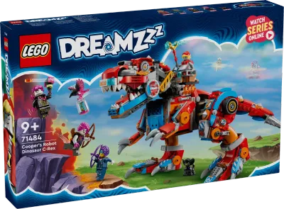 LEGO DreamZzz 71484 - Cooper’s Robot Dinosaur C-Rex