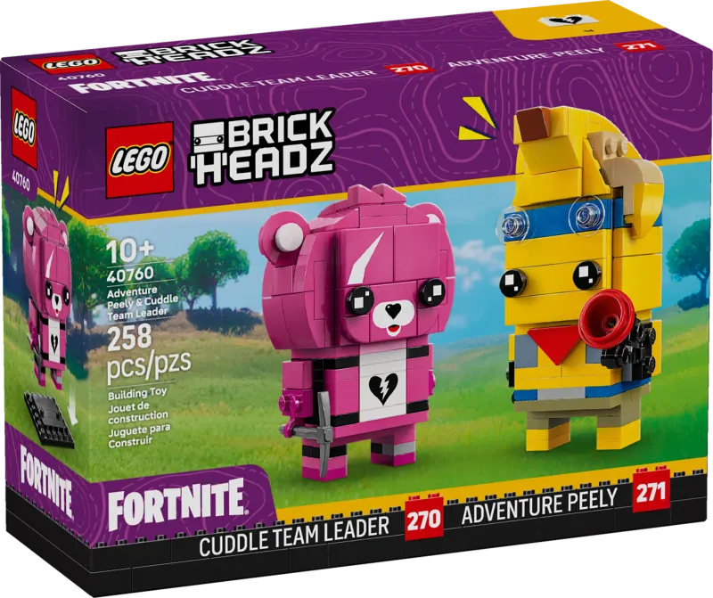 LEGO BrickHeadz 40760 - Adventure Peely &amp; Cuddle Team Leader