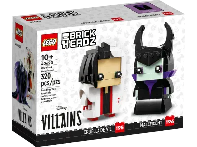 LEGO BrickHeadz 40620 - Cruella &amp; Maleficent