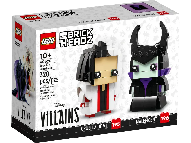 LEGO BrickHeadz 40620 - Cruella &amp; Maleficent