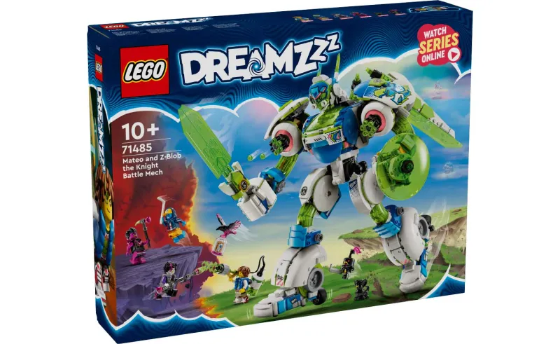 LEGO DreamZzz 71485 - Mateo and Z-Blob the Knight Battle Mech