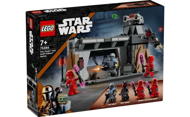 LEGO Star Wars 75386 - Paz Vizsla and Moff Gideon Battle