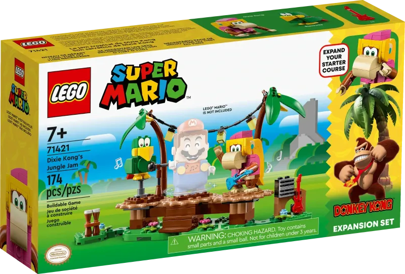 LEGO Super Mario Expansion set 71421 - Dixie Kong's Jungle Jam