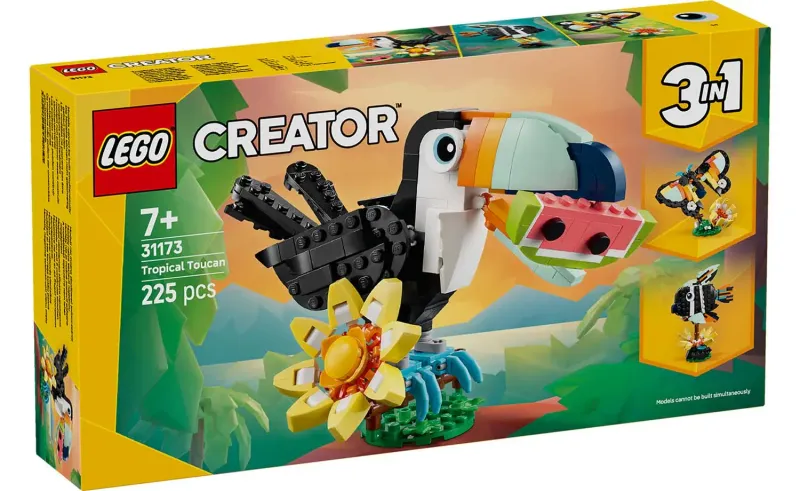 LEGO Creator 3-in-1 31173 - Wild Animals: Tropical Toucan