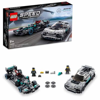 LEGO Speed Champions 76909 - Mercedes-AMG F1 W12 E Performance en Project One