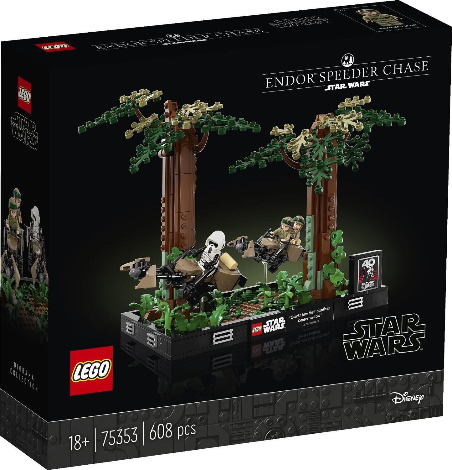 LEGO Star Wars 75353 - Endor Speeder Chase