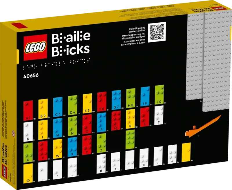 LEGO Classic 40656 - Play with Braille – English