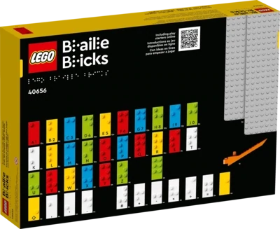 LEGO Classic 40656 - Play with Braille – English