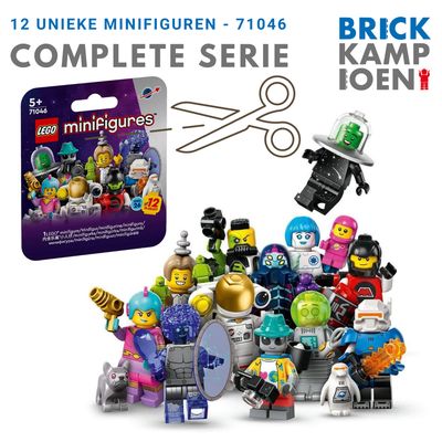 LEGO Minifigures 71046 - Serie 26 space (complete serie)