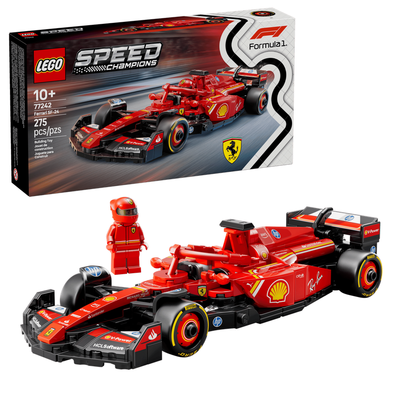 LEGO Speed Champions 77242 - Ferrari SF-24 F1 Race Car