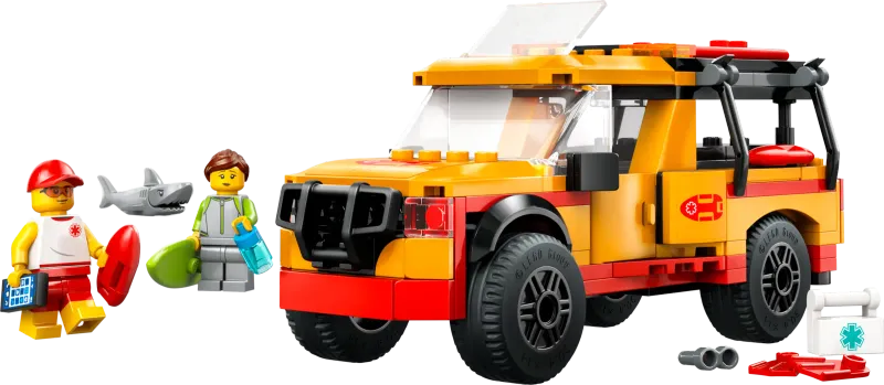 LEGO City 60453 - Lifeguard Beach Rescue Truck
