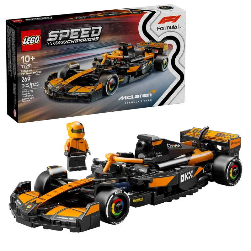 LEGO Speed Champions 77251 - McLaren F1® Team MCL38 Race Car