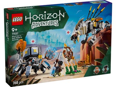 LEGO Horizon 77037 - Aloy &amp; Varl vs. Shell-Walker &amp; Sawtooth