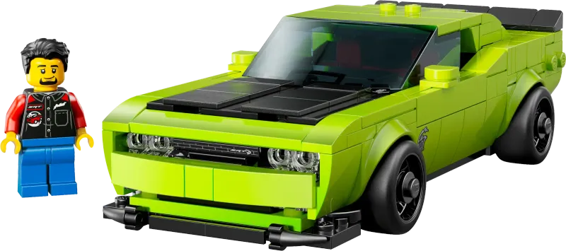 LEGO Speed Champions 77240 - Dodge Challenger SRT Hellcat Sports Car